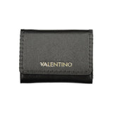 Mario Valentino Black Polyurethane Women's Wallet - Elegant & Functional