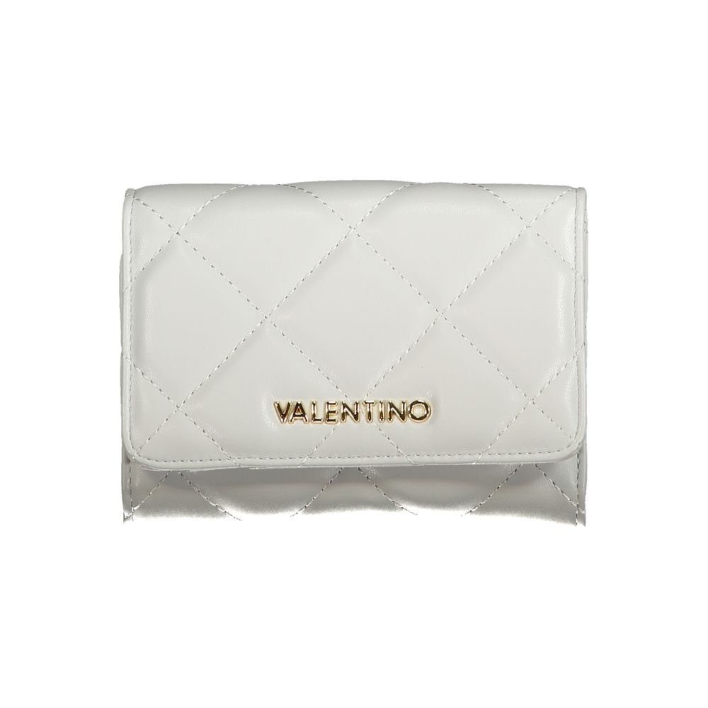 Mario Valentino Gray Polyurethane Women's Wallet - Stylish & Functional