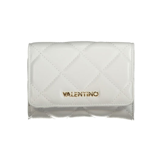 Mario Valentino Gray Polyurethane Women's Wallet - Stylish & Sustainable