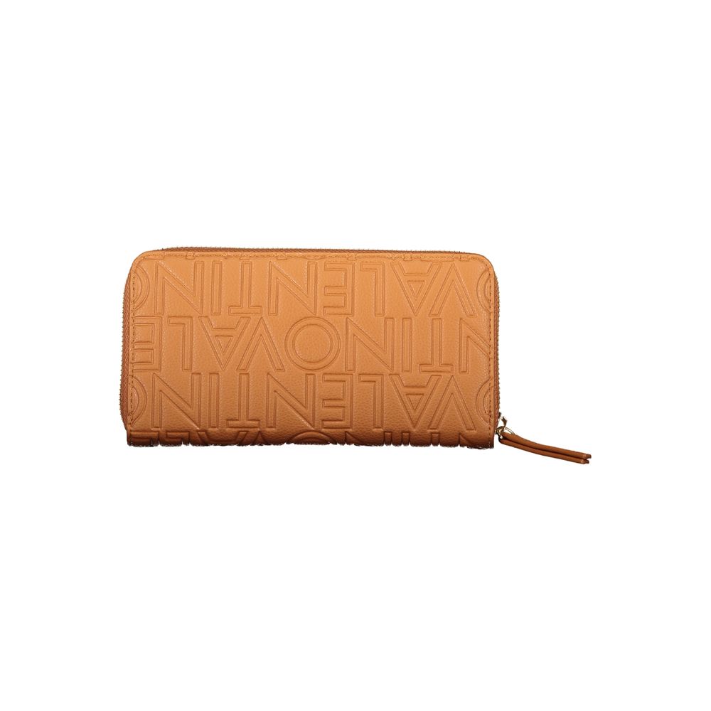 Mario Valentino Brown Polyurethane Women's Wallet - Chic & Functional