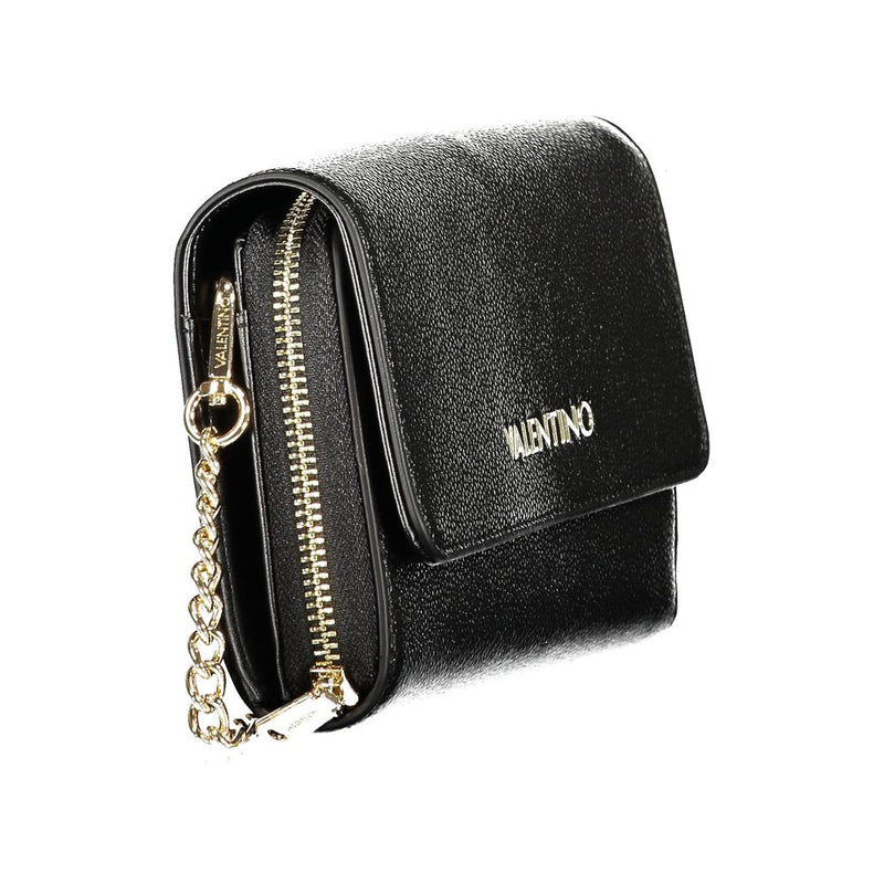 Mario Valentino Nero Polyurethane Women's Wallet