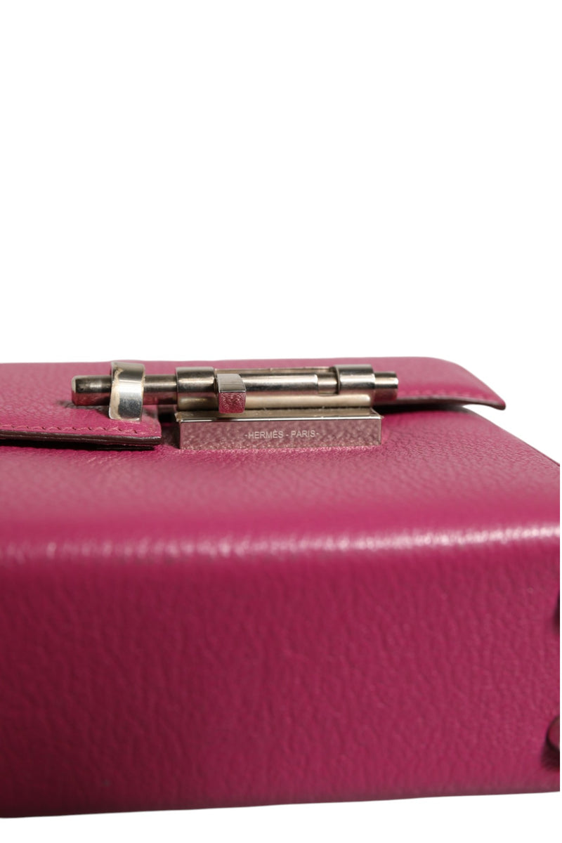 Hermès Mini Verrou Chaine Bag Chevre Mysore Magnolia