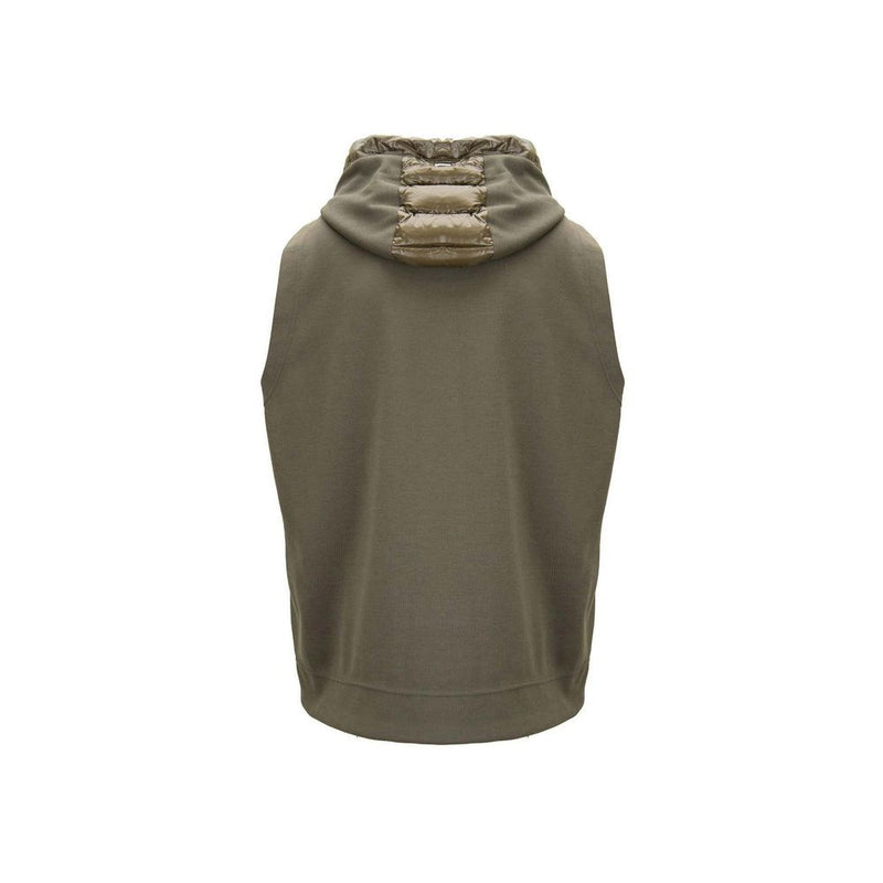 Herno Bicolor Polyamide Sleeveless Jacket for Men