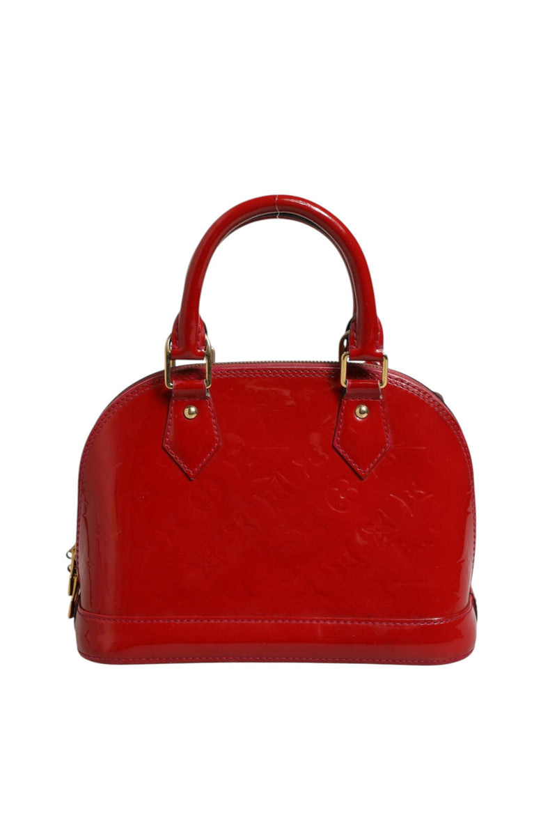Louis Vuitton Pomme D'Amour Monogram Vernis Alma BB