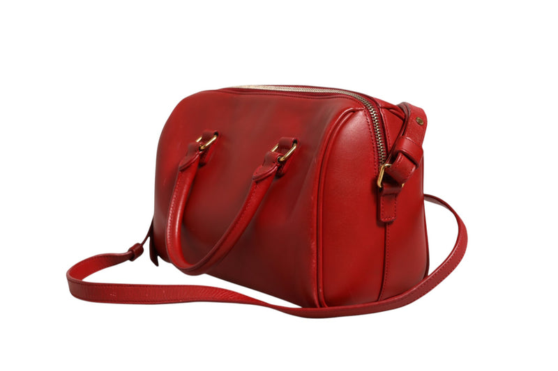 Saint Laurent Classic Baby Duffle - Sac à Main Rouge