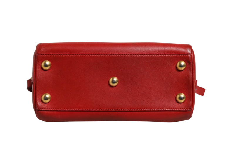 Saint Laurent Classic Baby Duffle - Sac à Main Rouge