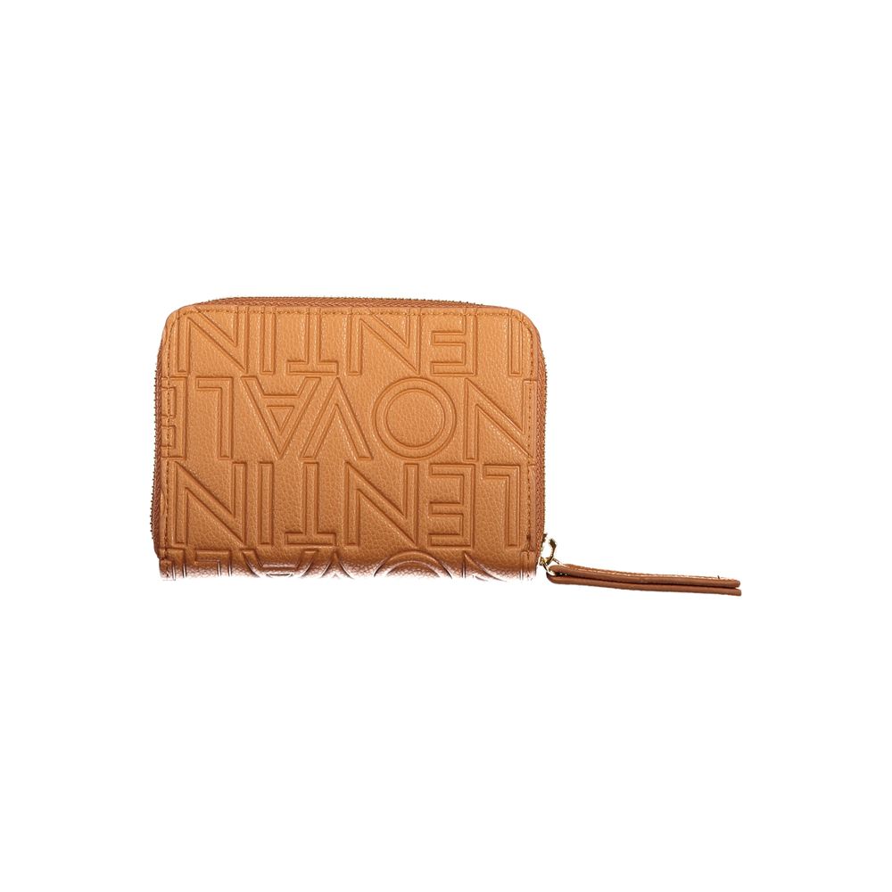 Mario Valentino Brown Polyurethane Women's Wallet