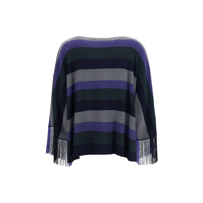 Giorgio Armani Multicolor Viscose Sweatshirt - Elegant Design