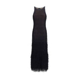 Giorgio Armani Blue Polyamide Cocktail Dress