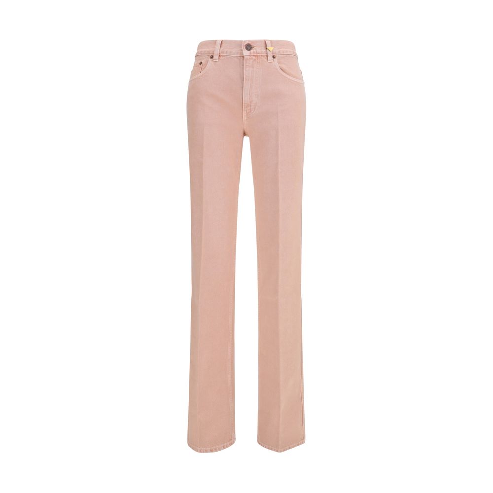 Chloé Multicolor Cotton Straight-Leg Jeans for Women