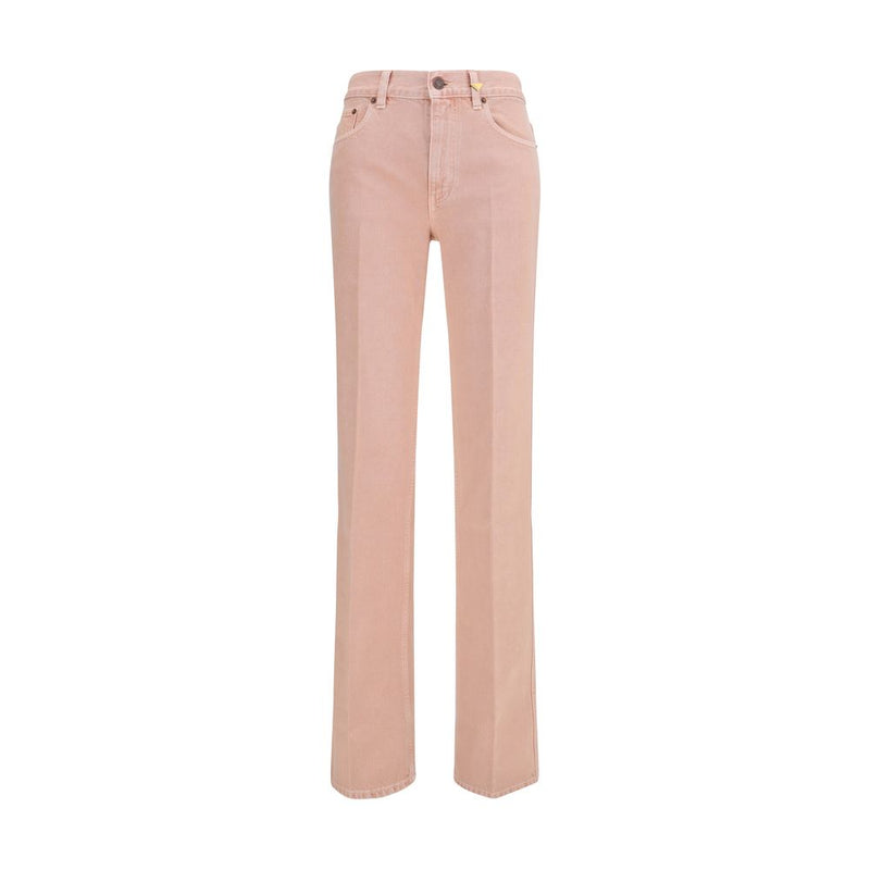 Chloé Multicolor Cotton Straight-Leg Jeans for Women