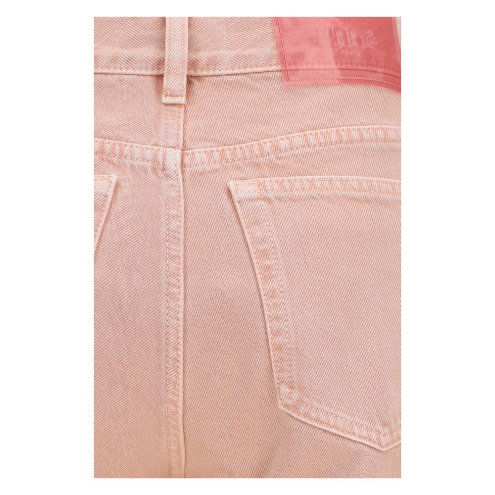 Chloé Multicolor Cotton Straight-Leg Jeans for Women
