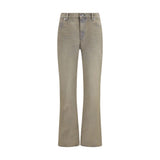 Our Legacy Bicolor Cotton Bootcut Jeans - Lume Wash