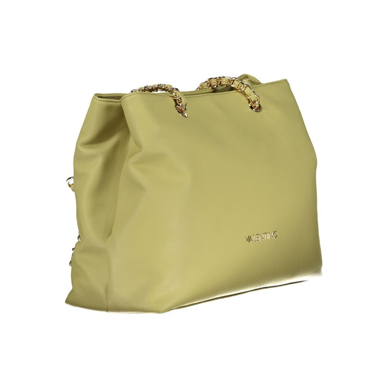Mario Valentino Verde Polyurethane Women's Shoulder Bag