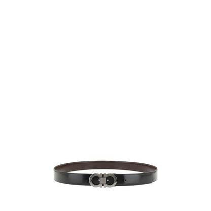 Ceinture Ferragamo Bos Taurus Regular en cuir de veau noir