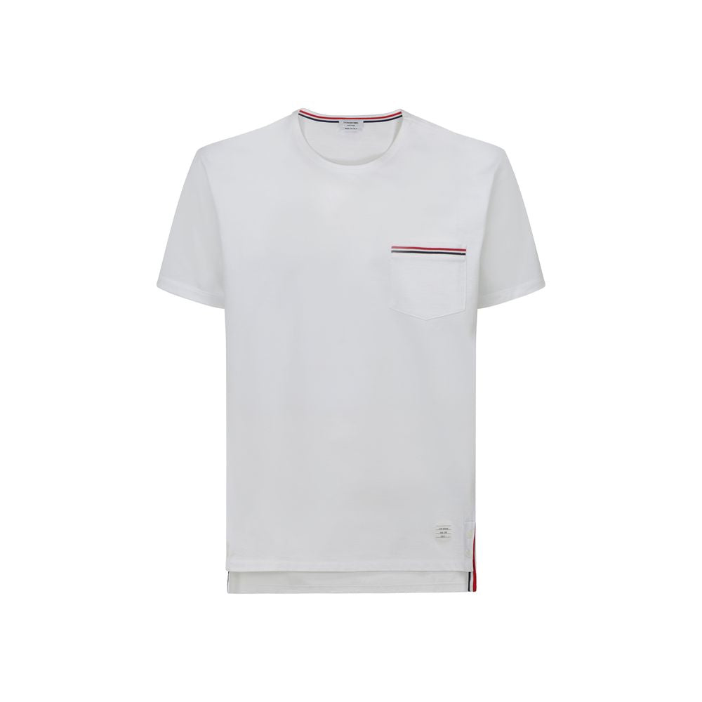 T-shirt en coton blanc Thom Browne