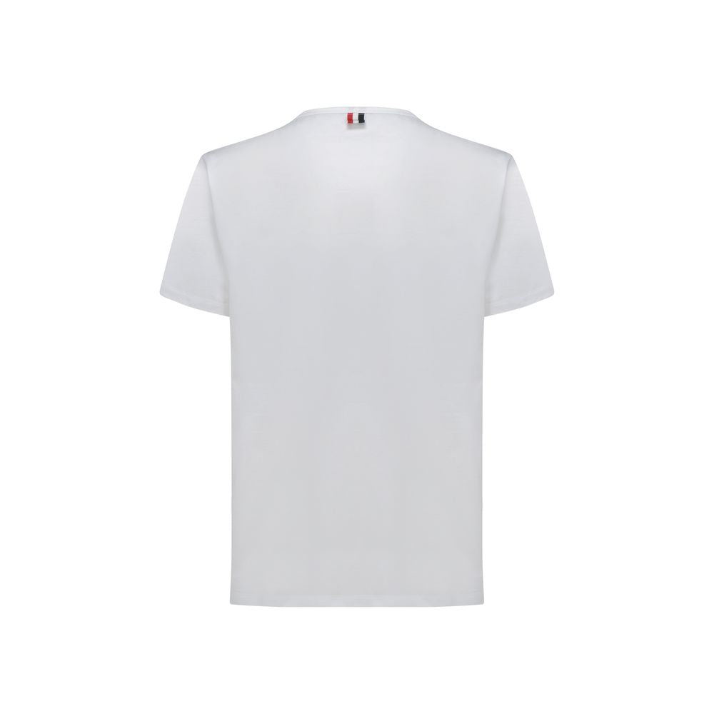 T-shirt en coton blanc Thom Browne