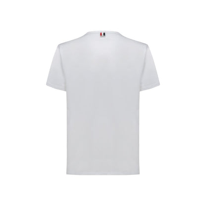 T-shirt en coton blanc Thom Browne