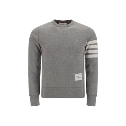 Sweat-shirt gris en coton Thom Browne