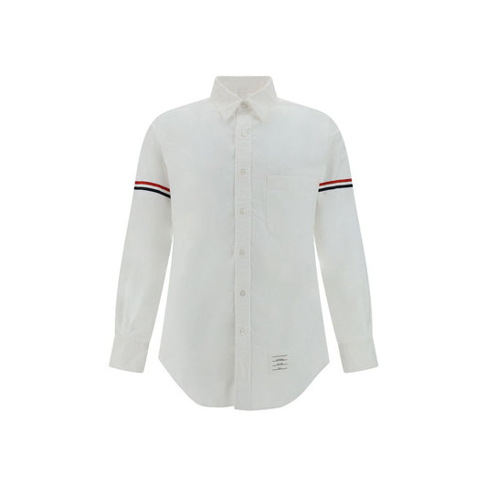 Chemise en Coton Blanche Thom Browne