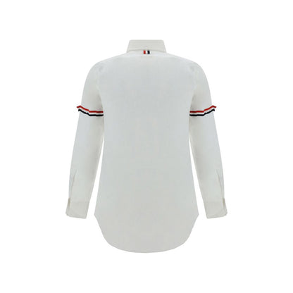 Thom Browne White Cotton Shirt