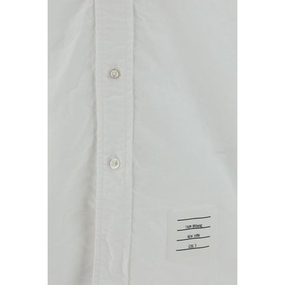 Thom Browne White Cotton Shirt