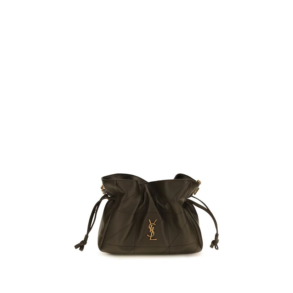 Saint Laurent Bicolor Lamb Ovis Aries Clutch Bag