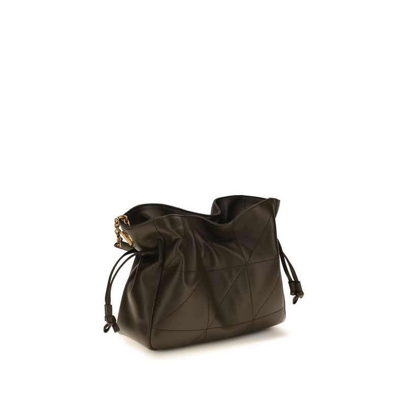 Saint Laurent Bicolor Lamb Ovis Aries Clutch Bag