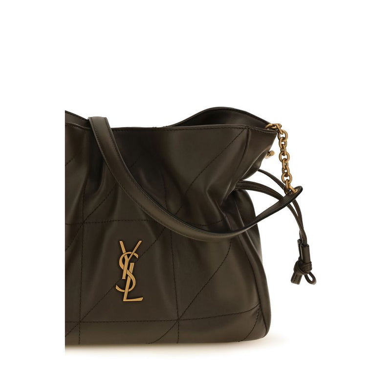 Saint Laurent Bicolor Lamb Ovis Aries Clutch Bag