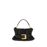 Balmain Black Calf Leather Bos Taurus Shoulder Bag