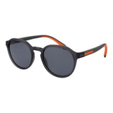 Lunettes de soleil Polaroid grises en polycarbonate pour hommes