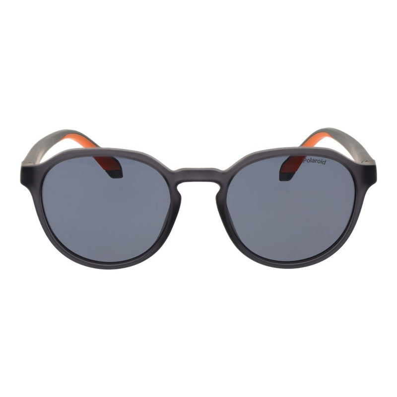Lunettes de soleil Polaroid grises en polycarbonate pour hommes