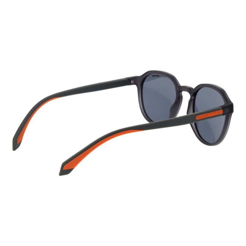 Lunettes de soleil Polaroid grises en polycarbonate pour hommes
