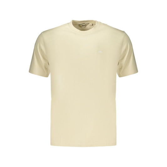 Ellesse Beige Cotton Mens T-Shirt - Stylish & Versatile