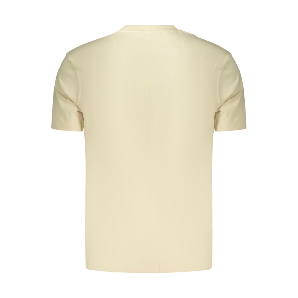 Ellesse Beige Cotton Mens T-Shirt - Stylish & Versatile