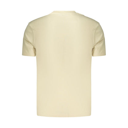 Ellesse Beige Cotton Mens T-Shirt