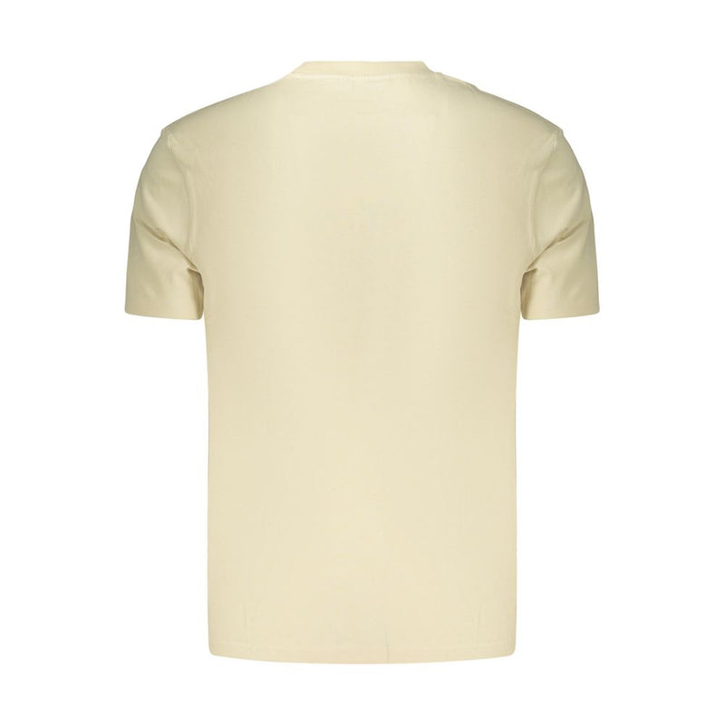 Ellesse Beige Cotton Mens T-Shirt - Stylish & Versatile