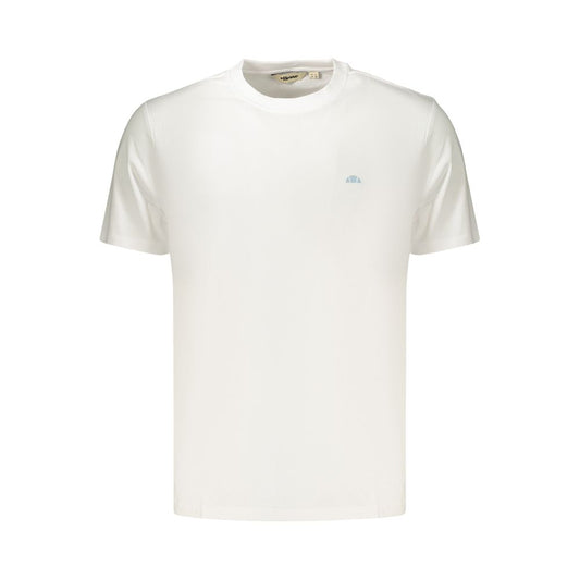 Ellesse White Cotton Men's T-Shirt - Classic Style