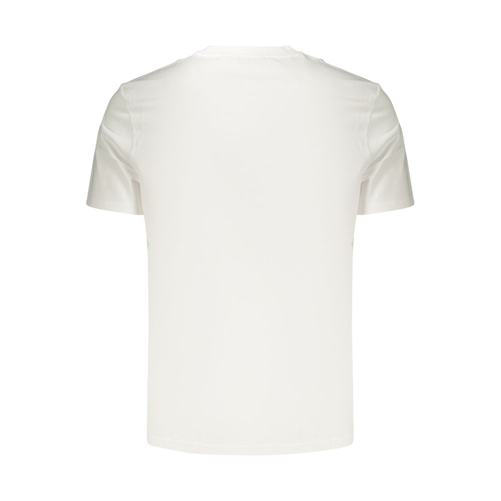 Ellesse White Cotton Men's T-Shirt - Classic Style