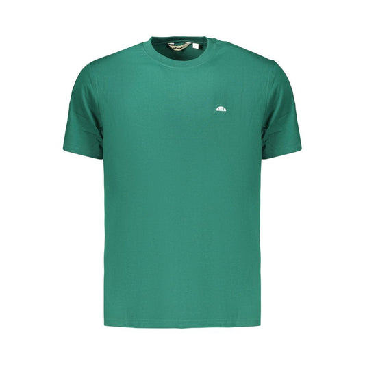 Ellesse Verde Cotton Mens T-Shirt - Classic Crew Neck