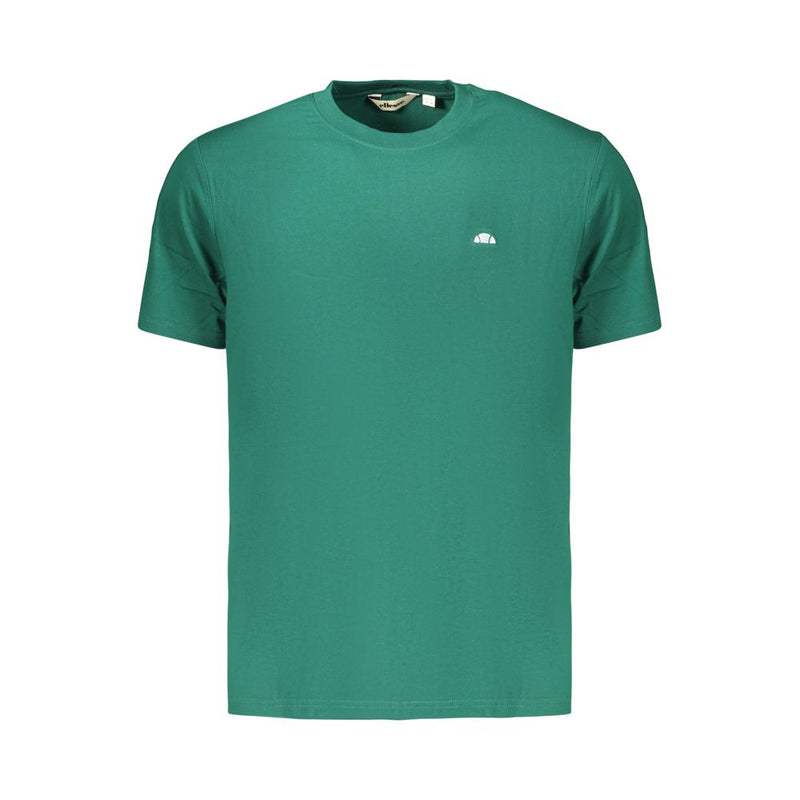 Ellesse Verde Cotton Mens T-Shirt - Classic Crew Neck