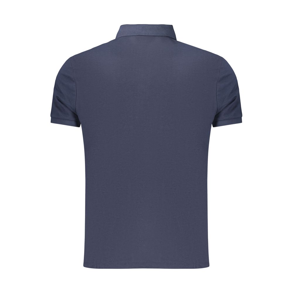 Calvin Klein Blauw Katoenen Herenpoloshirt