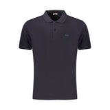 Rifle Blue Cotton Men's Polo Shirt - Stylish & Comfortable