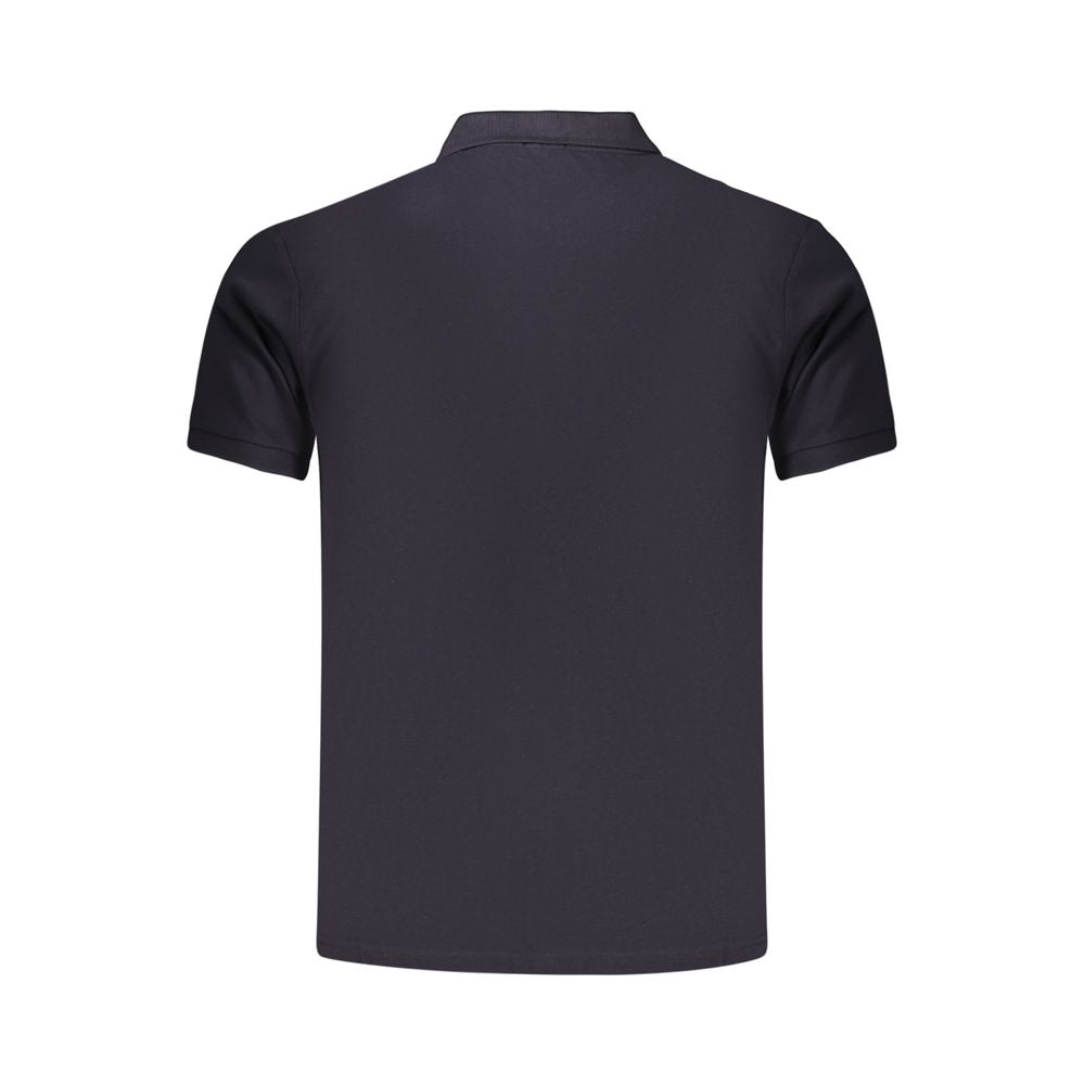 Rifle Blue Cotton Men's Polo Shirt - Stylish & Comfortable