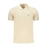 Polo en Coton Beige pour Homme Rifle