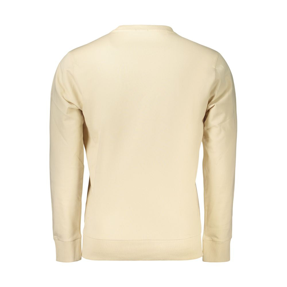 Rifle Beige Cotton Sweatshirt for Men