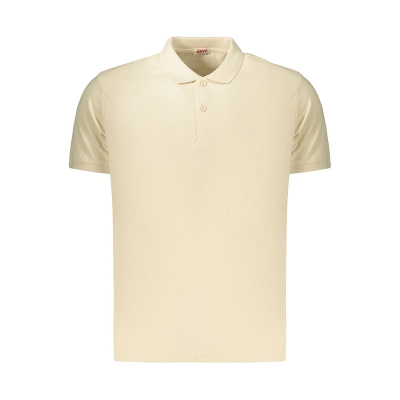 Polo Beige en Coton pour Homme Rifle