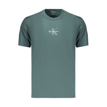 Calvin Klein Blauw Katoenen Heren T-shirt