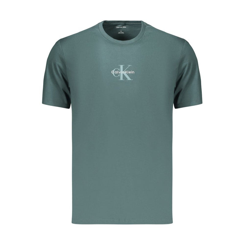 Calvin Klein Blauw Katoenen Heren T-shirt
