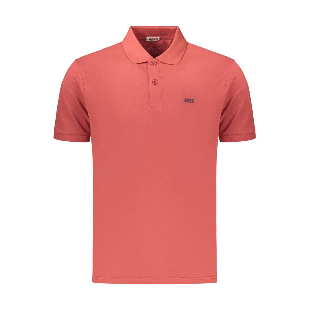 Rifle Red Cotton Men's Polo Shirt